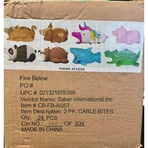 *NEW* Case of 24 - 2 Pack Cable Bites/Wire Bites